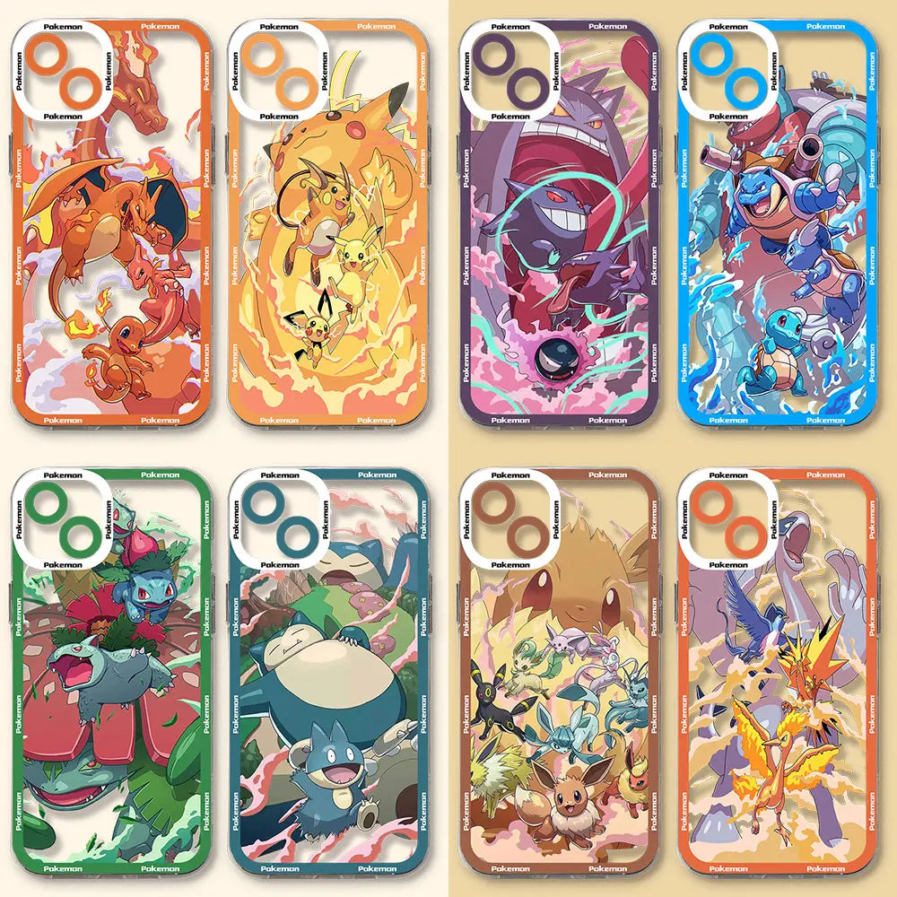 Pokemon Clear Evolution Phone cases